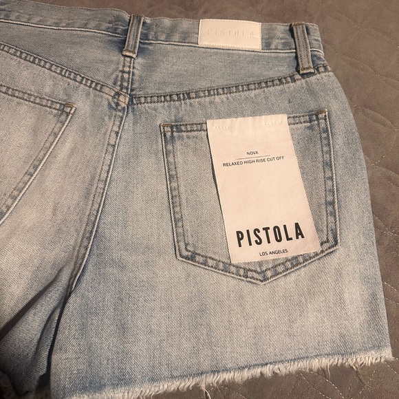 Pistola Nova Relaxed High Rise Cut Off - Picture 1 of 14